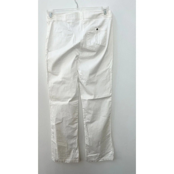 Callaway Women’s White Tech Golf Pants Sz 4 Cotton/Spandex Straight Leg - Picture 10 of 11